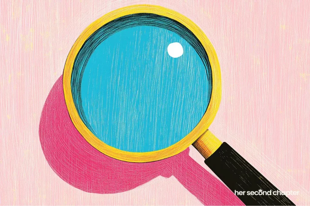 If It Matters to You It Matters to God - vector illustration of a magnifying glass to represent what Jesus reveals about this truth